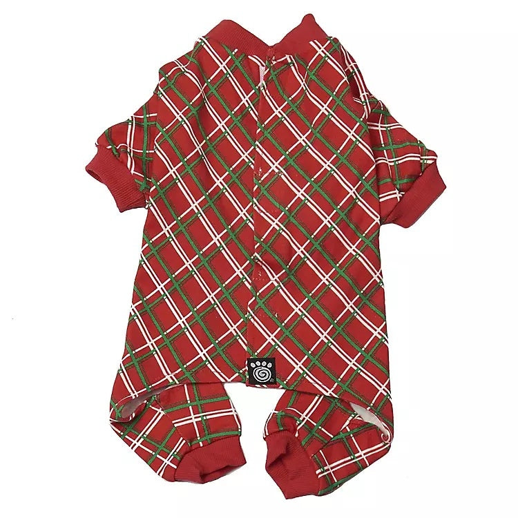 Petrageous Plaid Dog Pajamas