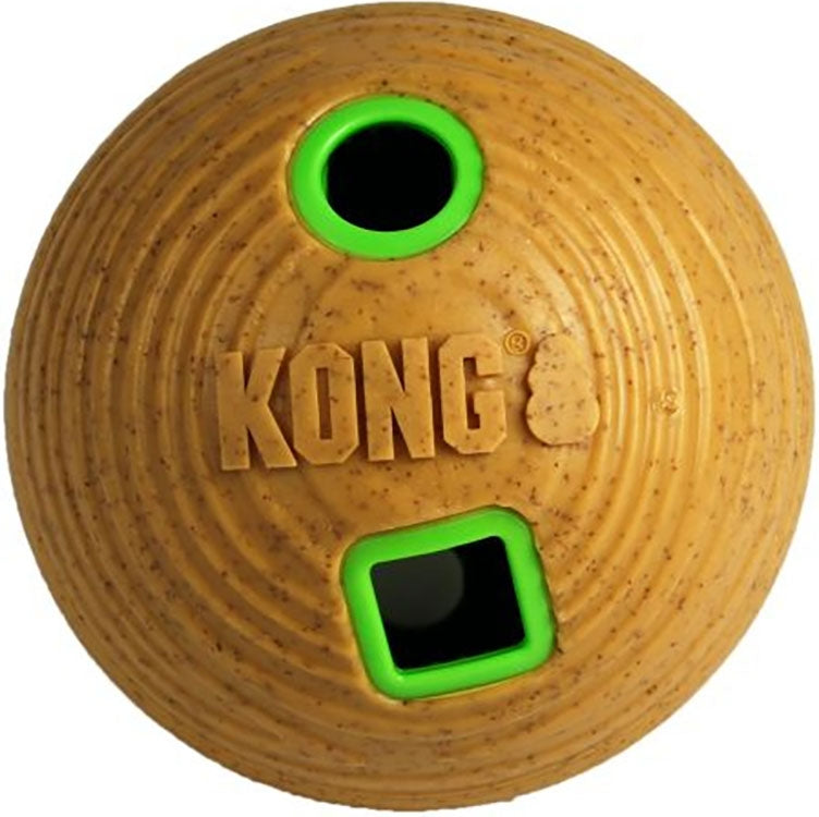 KONG Bamboo Feeder Ball Medium Dog Toy