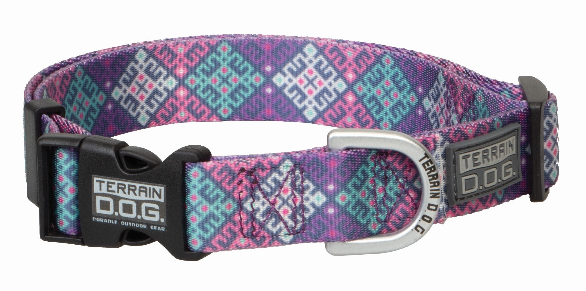 Weaver Terrain D.O.G. Premium Patterned Snap-n-Go Adjustable Dog Collar