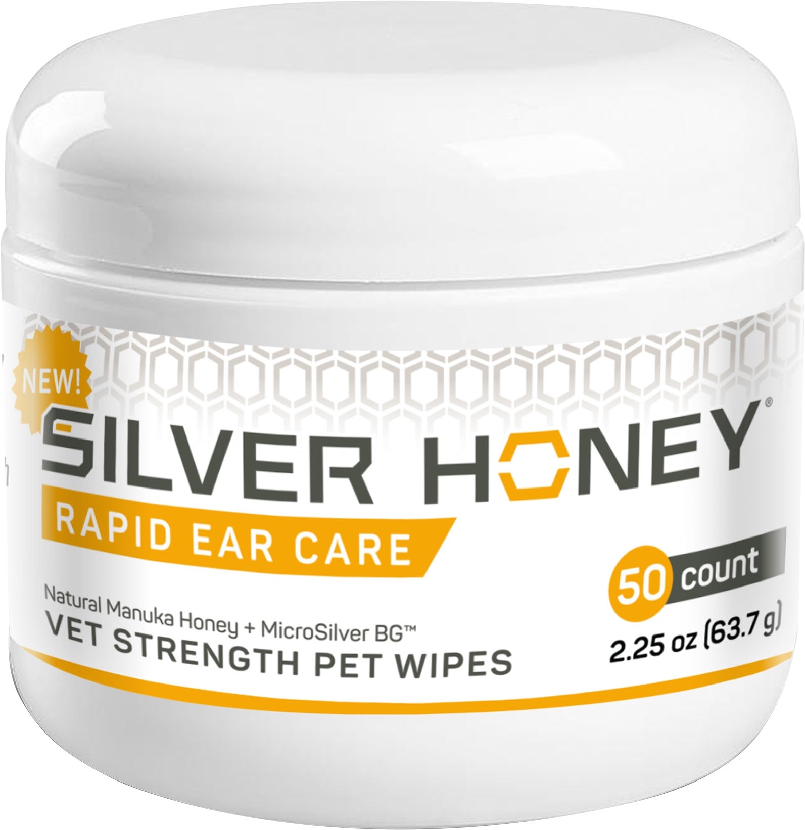 Absorbine Silver Honey Pet Wipes 50ct