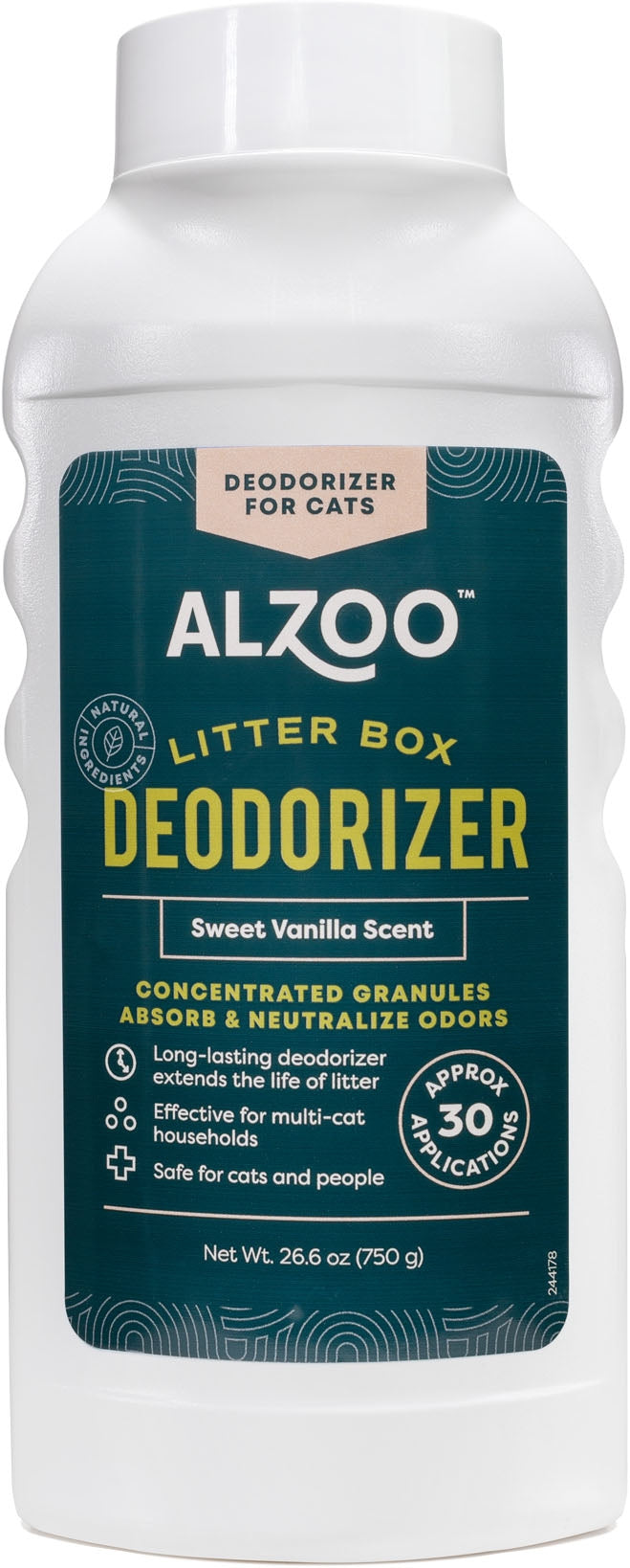 Alzoo Mineral-Based Cat Litter Deodorizer