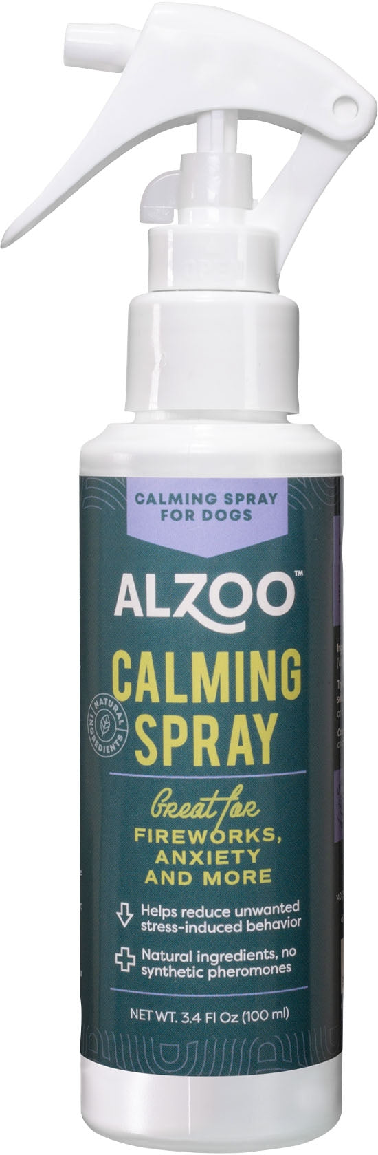 Alzoo Plant Based Dog Calming Spray 3.4 Oz