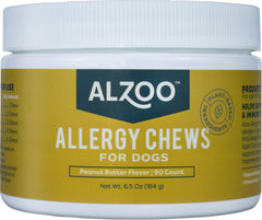 Alzo Allergy Dog Soft Chews Peanut Butter 90ct