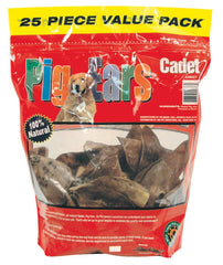 Bag Of Pig Ears Dog Treats Bag of 25 n/a