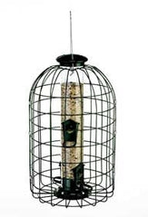 Audubon Squirrel Proof Caged Tube Feeder