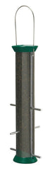 Droll Yankees Metal Thistle Feeder Green