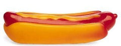 SPOT Vinyl Hot Dog Squeaker Dog Toy