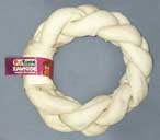 Rawhide Braided Donut Treat For Dogs