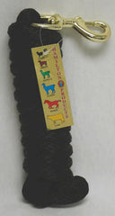 Rope Lead With Bolt For Dogs 10Ft Black