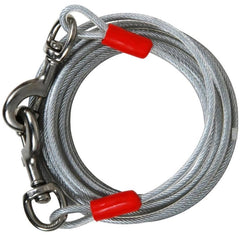 Vinyl Tieout For Dogs 10 Ft Clear