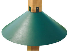 Woodlink Green Wrap Around Steel Squirrel Baffle