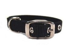 Single Thck Nyln Dlx Dg Collar 5/8 X12 Black