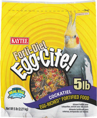 Cockatiel Bird Feed Fortidiet Eggcite 5lb