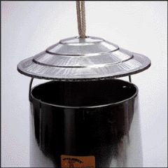 Hanging Bird Feeder Cover 11.5Diax2 1/4H