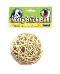 Nutty Stick Ball Treat For Small Animals M Natural