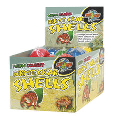 Hermit Crab Neon Shells 36 pc Assorted