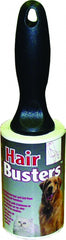 Pet hair pick-up with handle single unit