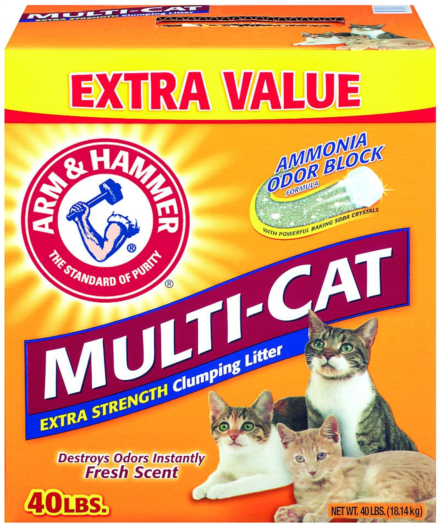 Arm & Hammer Multi-Cat Clumping Litter