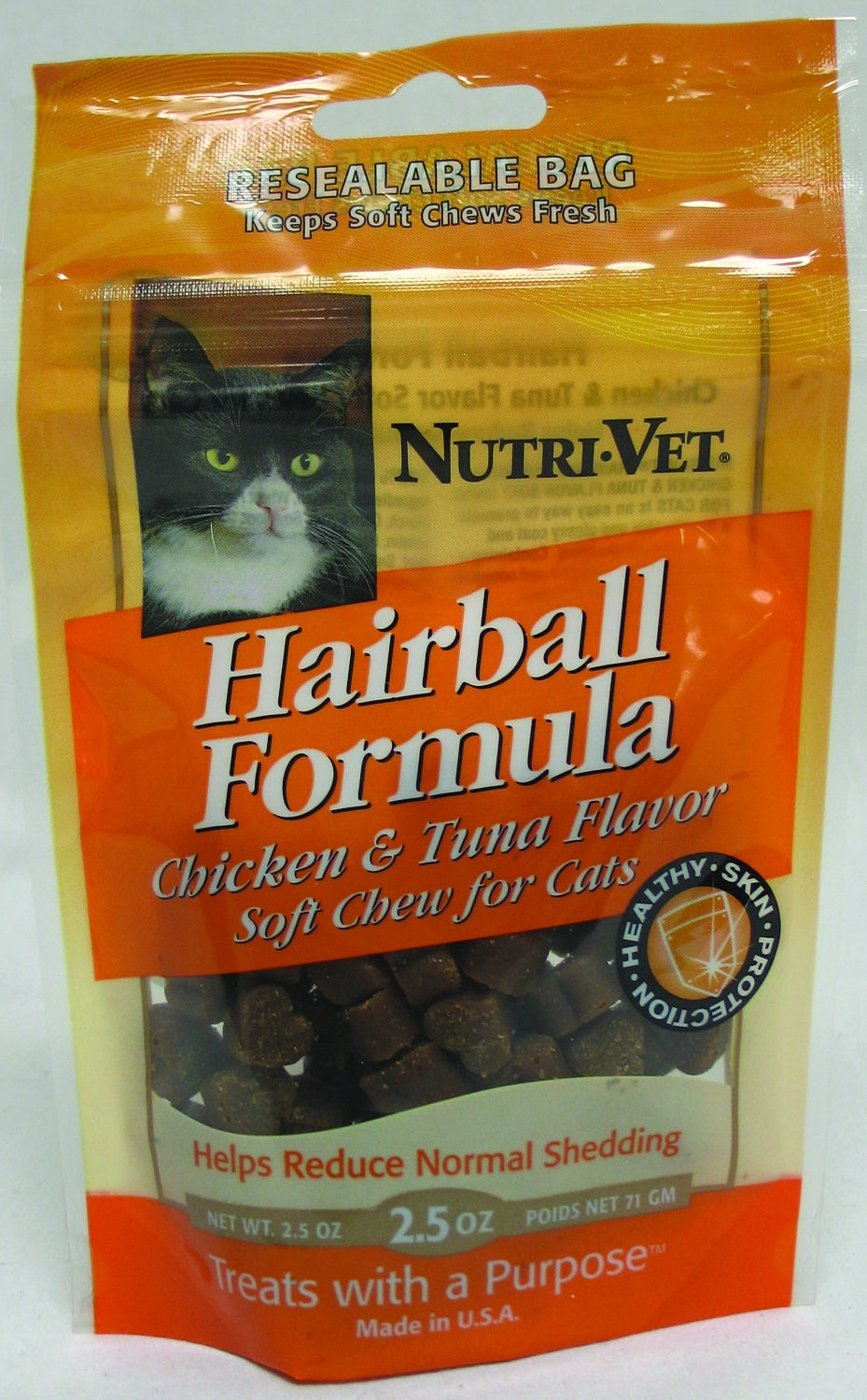 Nutri-Vet Hairball Formula Soft Chew Cat Treat