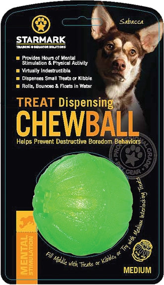 Starmark Treat Dispensing Chew Ball