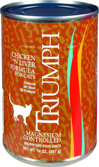 Triumph Canned Cat Food 13 oz. Chicken/Liver