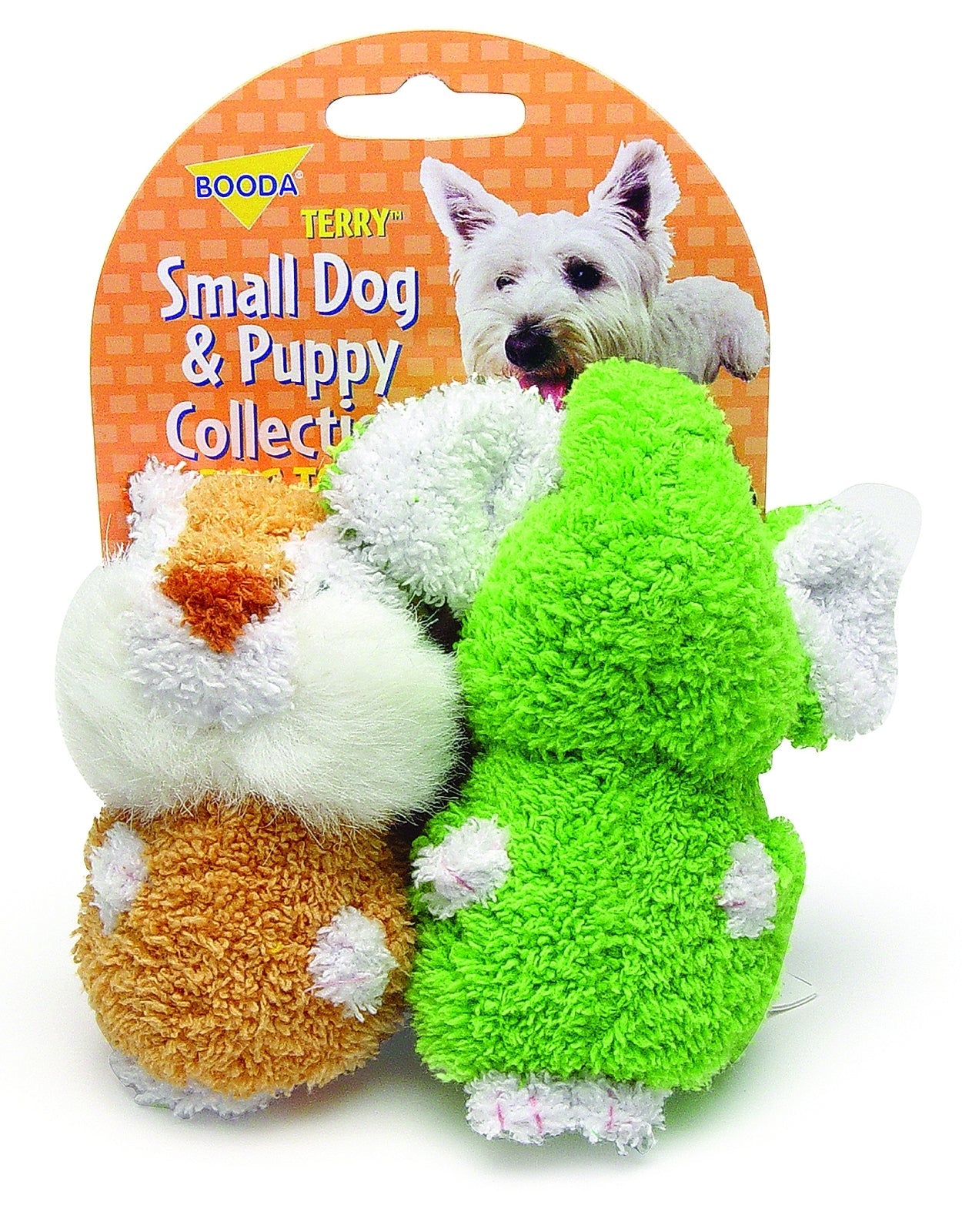 booda Terry Small Dog/Puppy Toy 2 Pack Steel