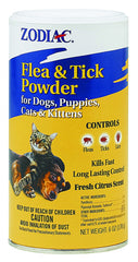 Zodiac Dog/Cat Flea Tick Powder 6oz