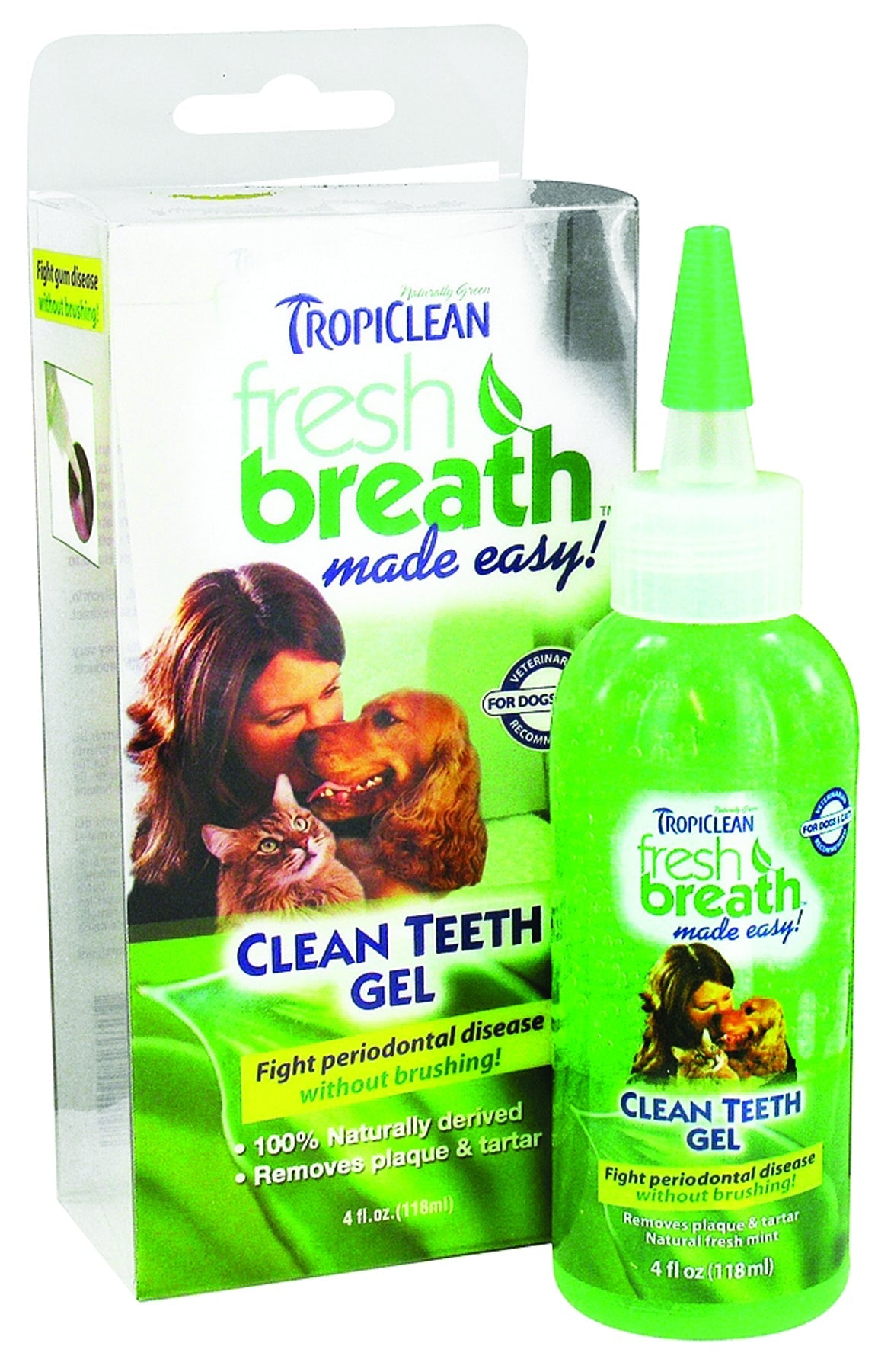 Tropiclean Fresh Breath Clean Teeth Gel 4oz