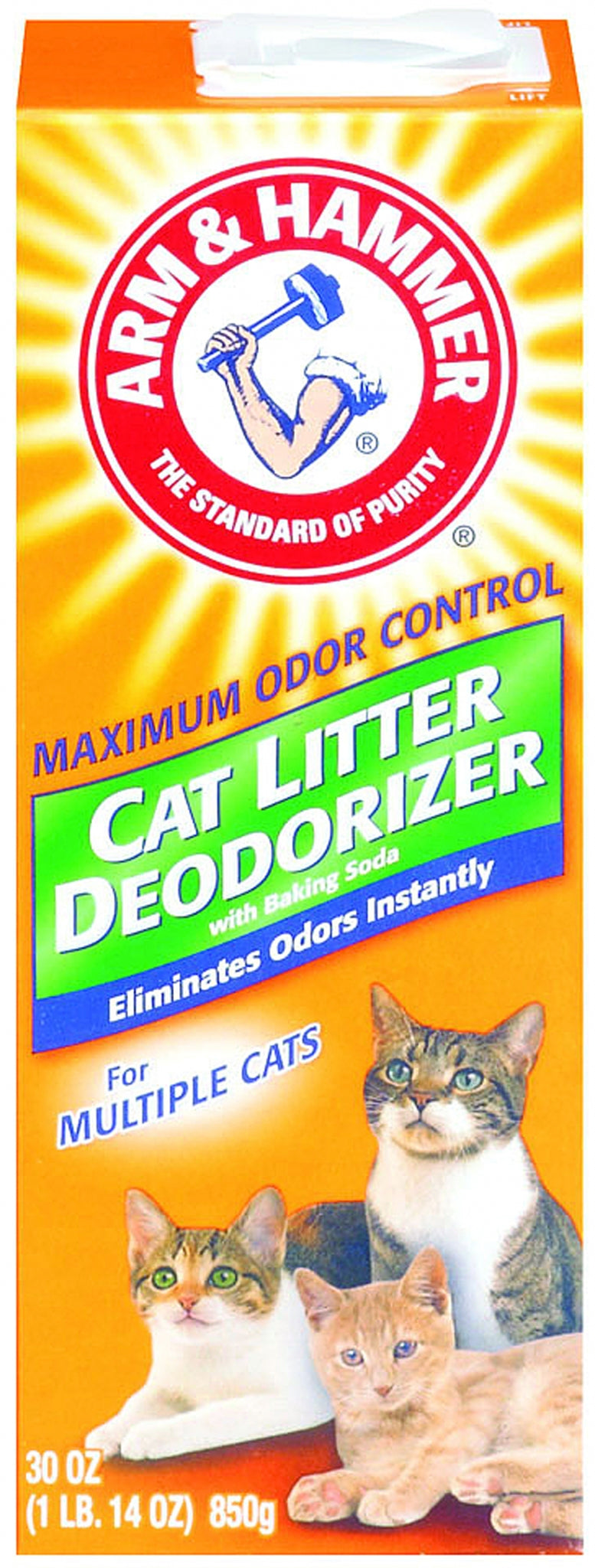 Arm Hammer Cat Litter Deodorizing Powder 20 oz.