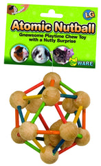 Ware Atomic Nut Ball For Small Animals Assorted