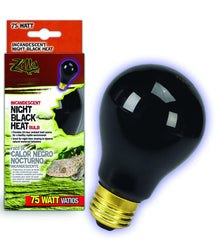 Zilla Night Black Incandescent Bulb 75 Watt