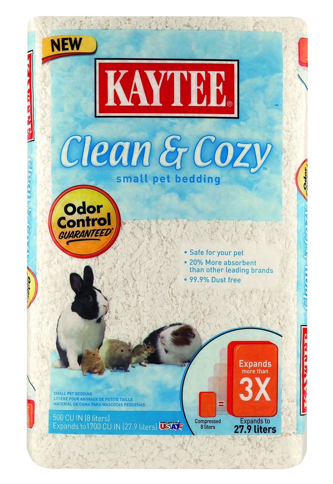 Kaytee Clean And Cozy Small Pet Bedding 8 Oz.