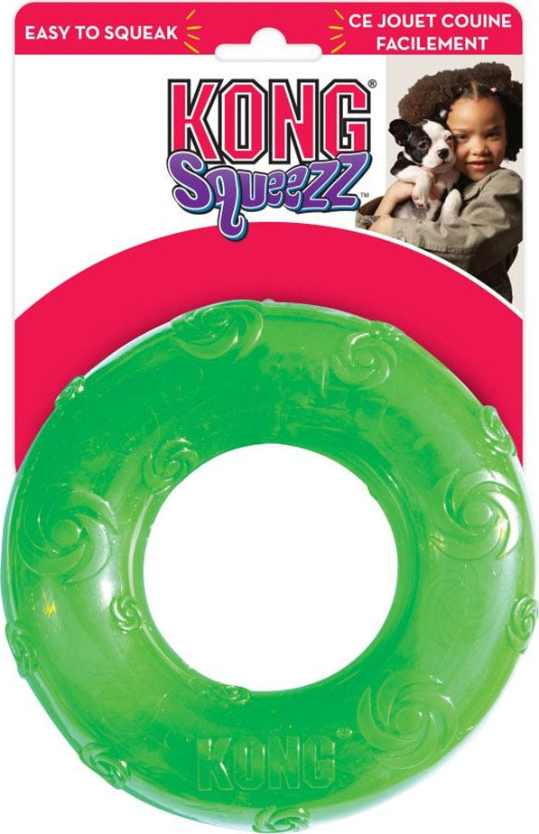 KONG Squeezz Ring Dog Toy