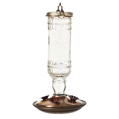 Perky Pet Antique Hummingbird Feeder 10oz Clear