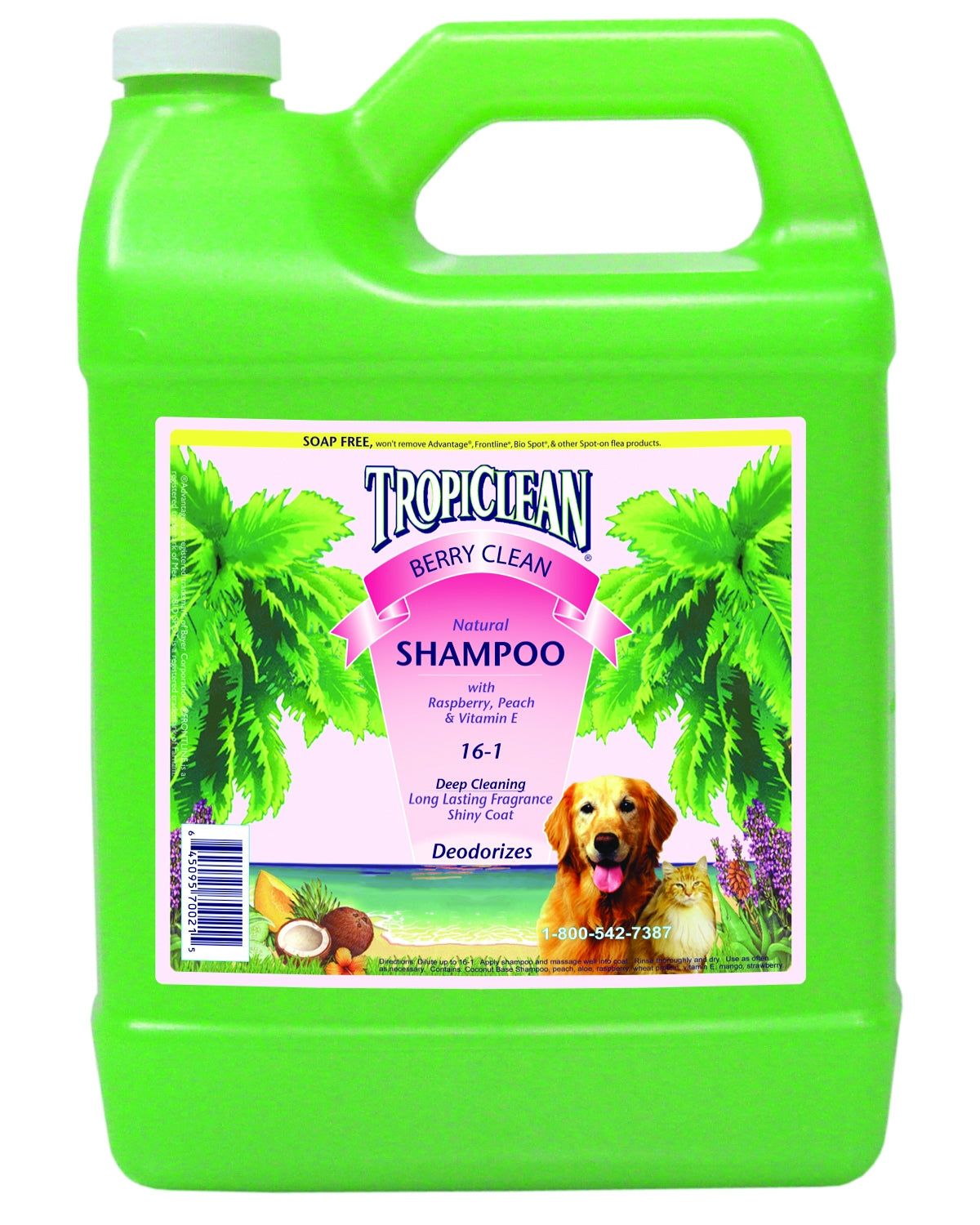 Tropiclean Berry/Coconut Pet Shampoo