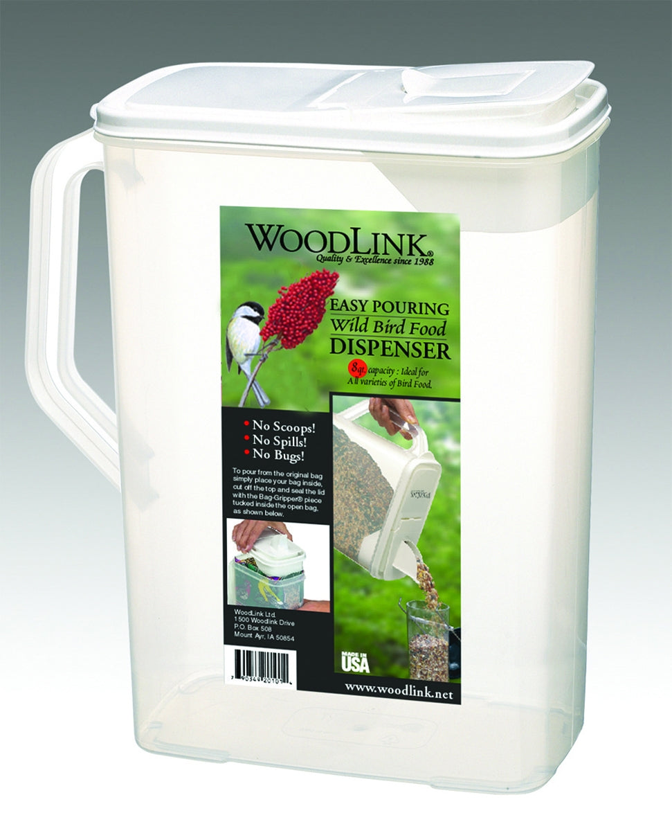 Audubon Dual Pour Seed Container 8 Quart