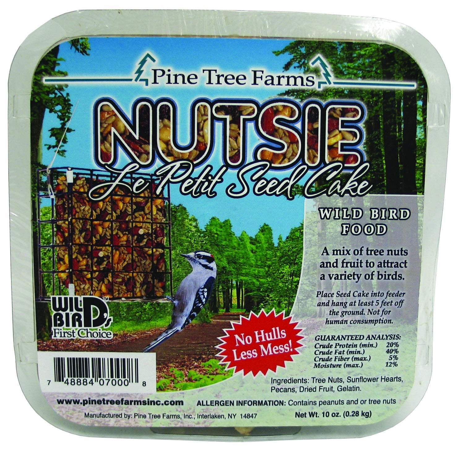 Pine Tree Farms Nutsie Lepetit Cake 10oz