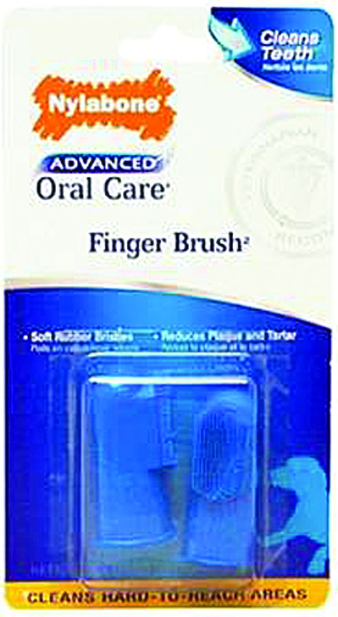 Nylabone Advanced Oral Care Finger Brush 2 Count