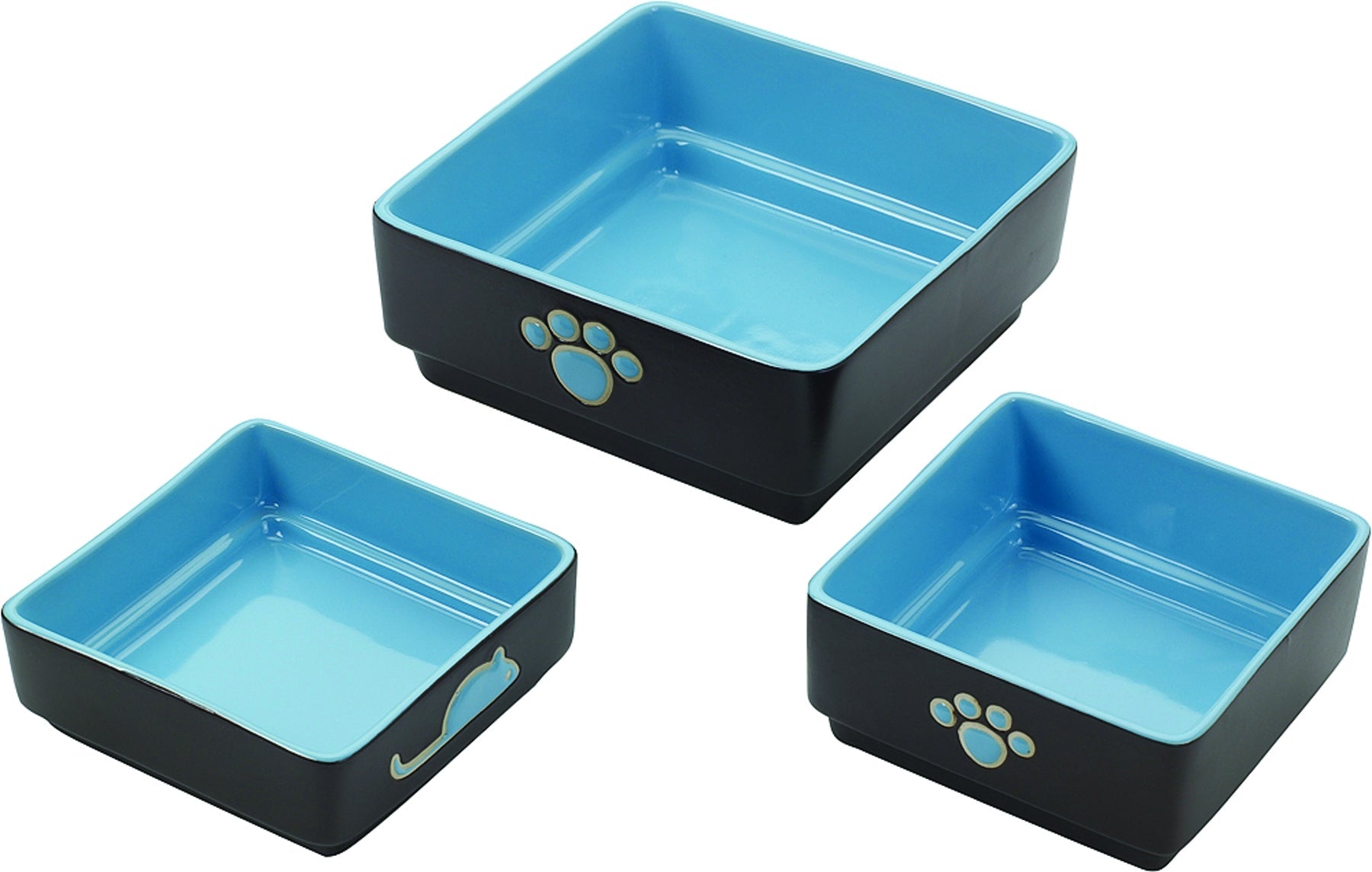 SPOT Four Square Dog Dish