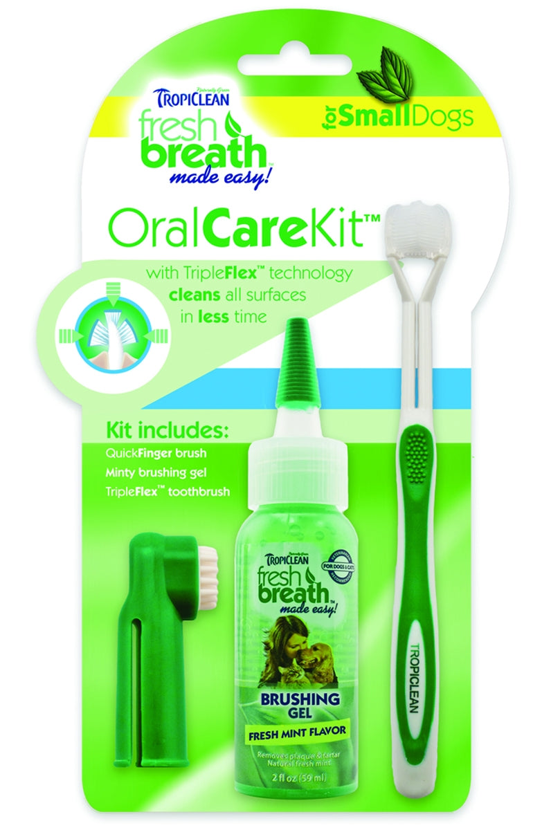 Tropiclean Fresh Breath Oral Care Kit