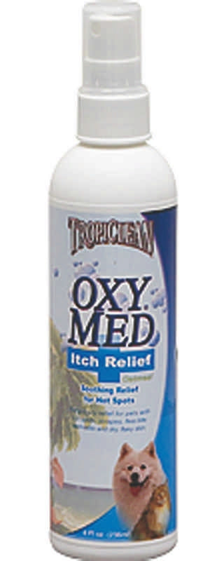 Tropiclean Oxy-Med Dog Anti-Itch Spray - 8 ounce