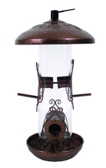 Heath Giddy Up Mixed Seed Feeder 2 lb Copper