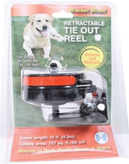 Retractable Tie Out Reel with Bracket