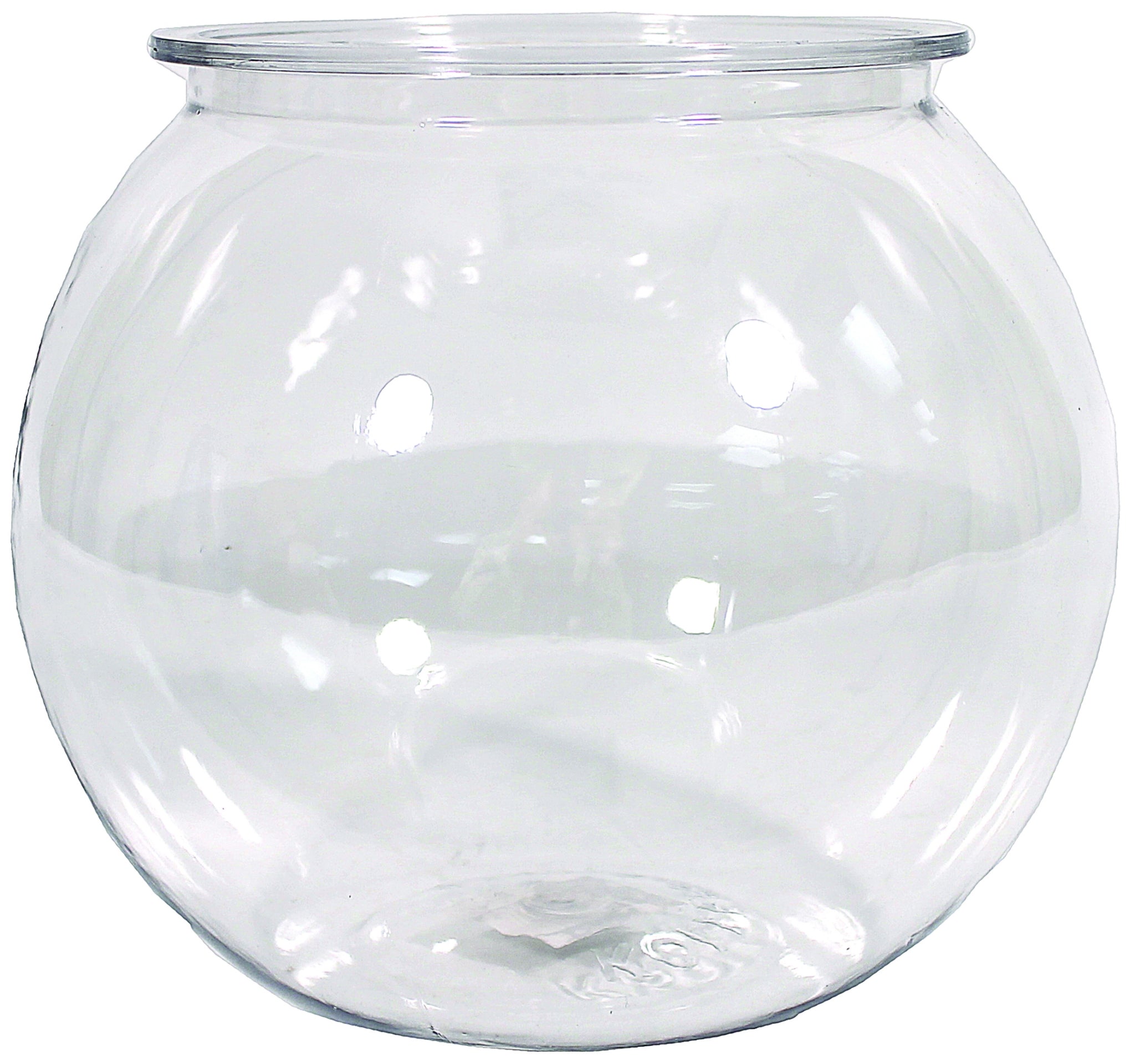 Aqua Accents Round Plastic Bowl