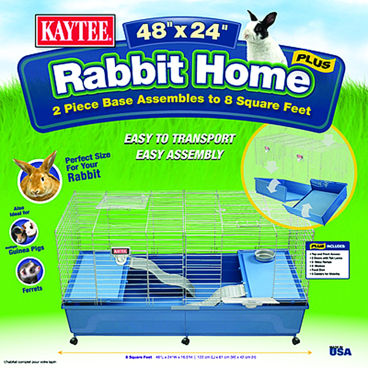 Kaytee Kaytee Rabbit Home 48inX24in