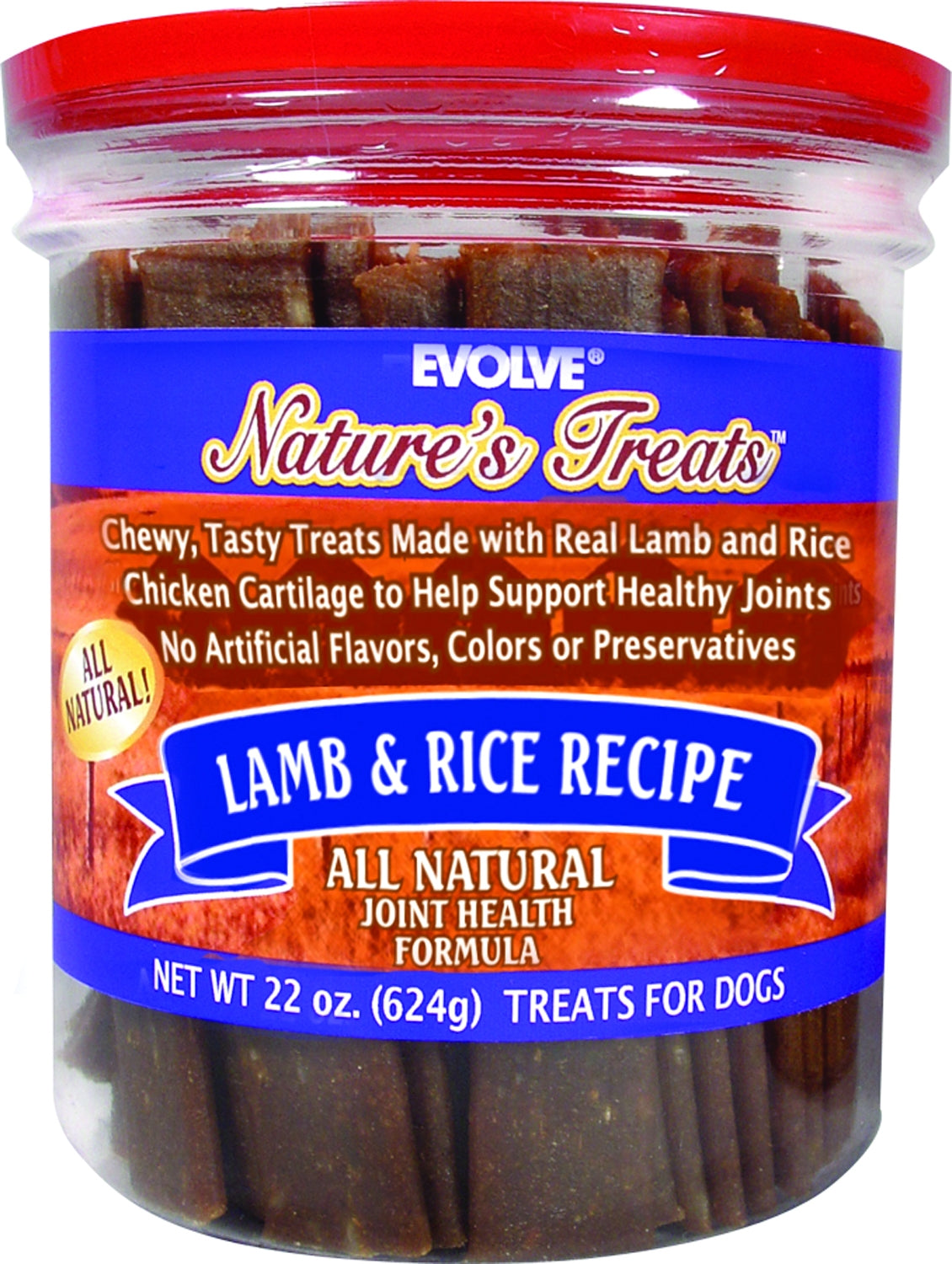 Evolve Jerky 22oz Lamb/Rice