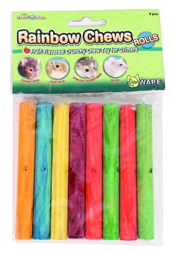 Ware Rainbow Chews Rolls Small Animal Chew 6.75In