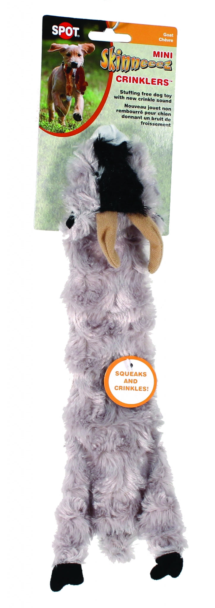 Spot Mini Skinneeez Crinkler Goat 14 Small Goat