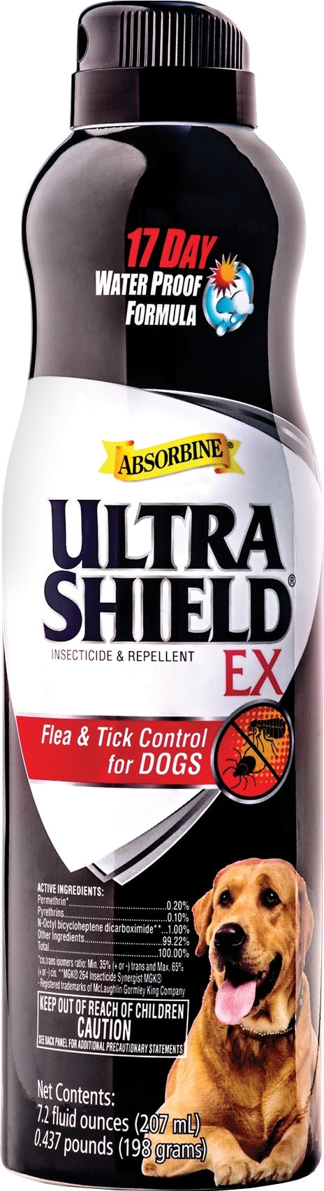 Absorbine Ultrashield Flea & Tick On Dog Spray