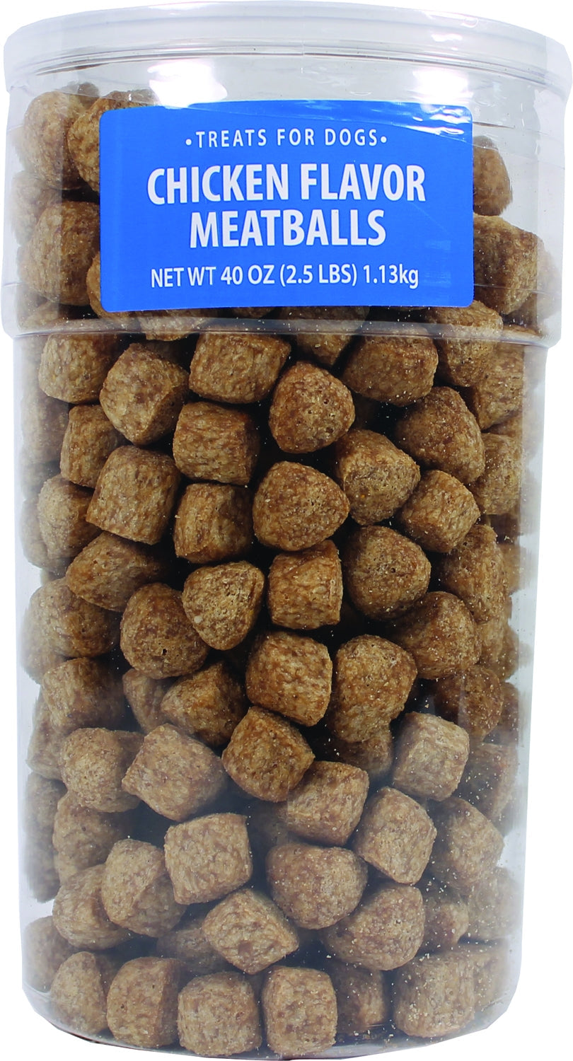 Triumph Meatballs Chicken Treats For Dogs 40oz Chk